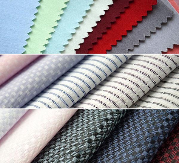 Vải len sợi wool cực mỏng, vải liner hay cotton thường được chọn để làm đồng phục công sở